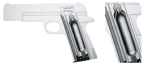 ガスガンのガス漏れ